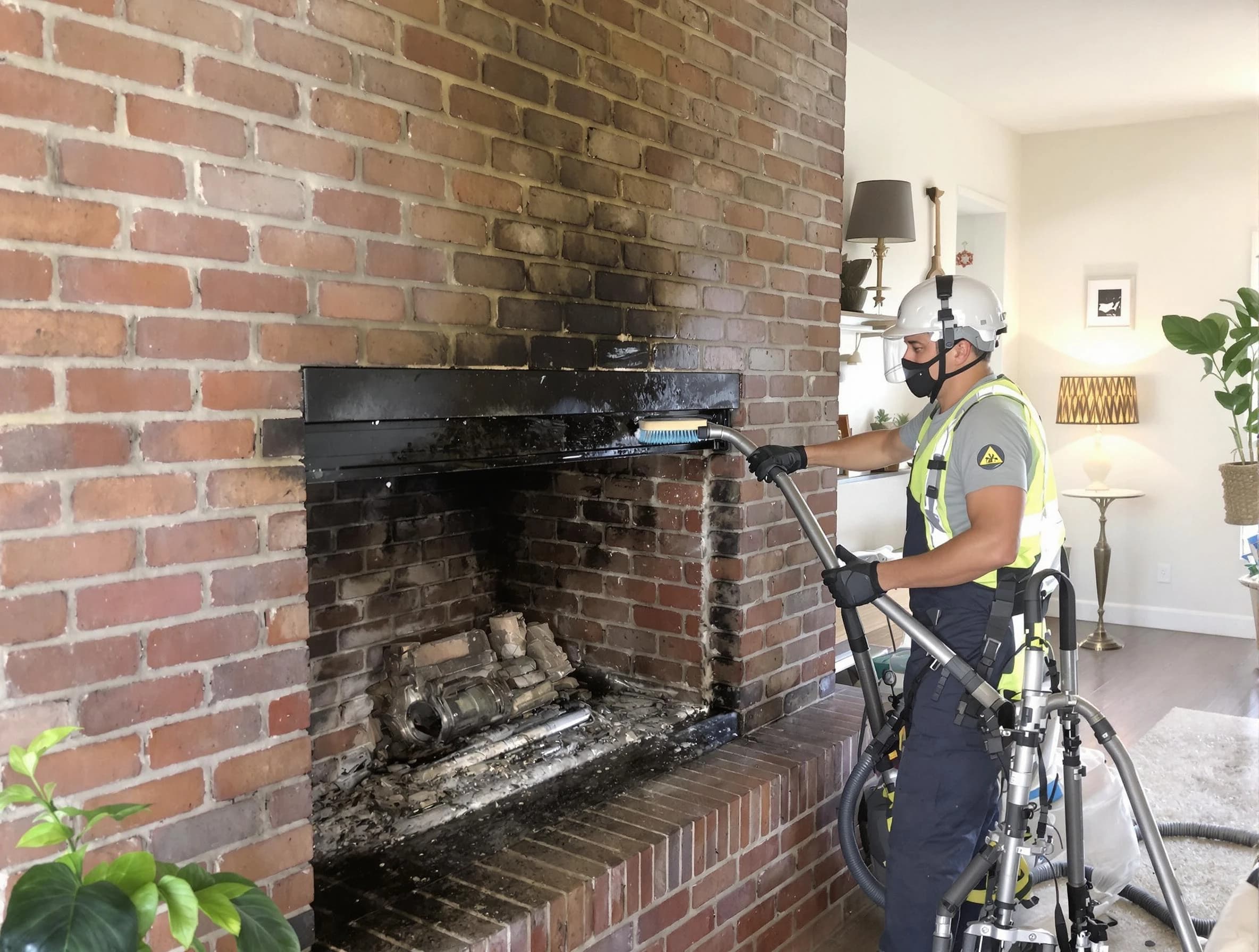 Magna Chimney Sweep providing fireplace cleaning services in Magna, UT