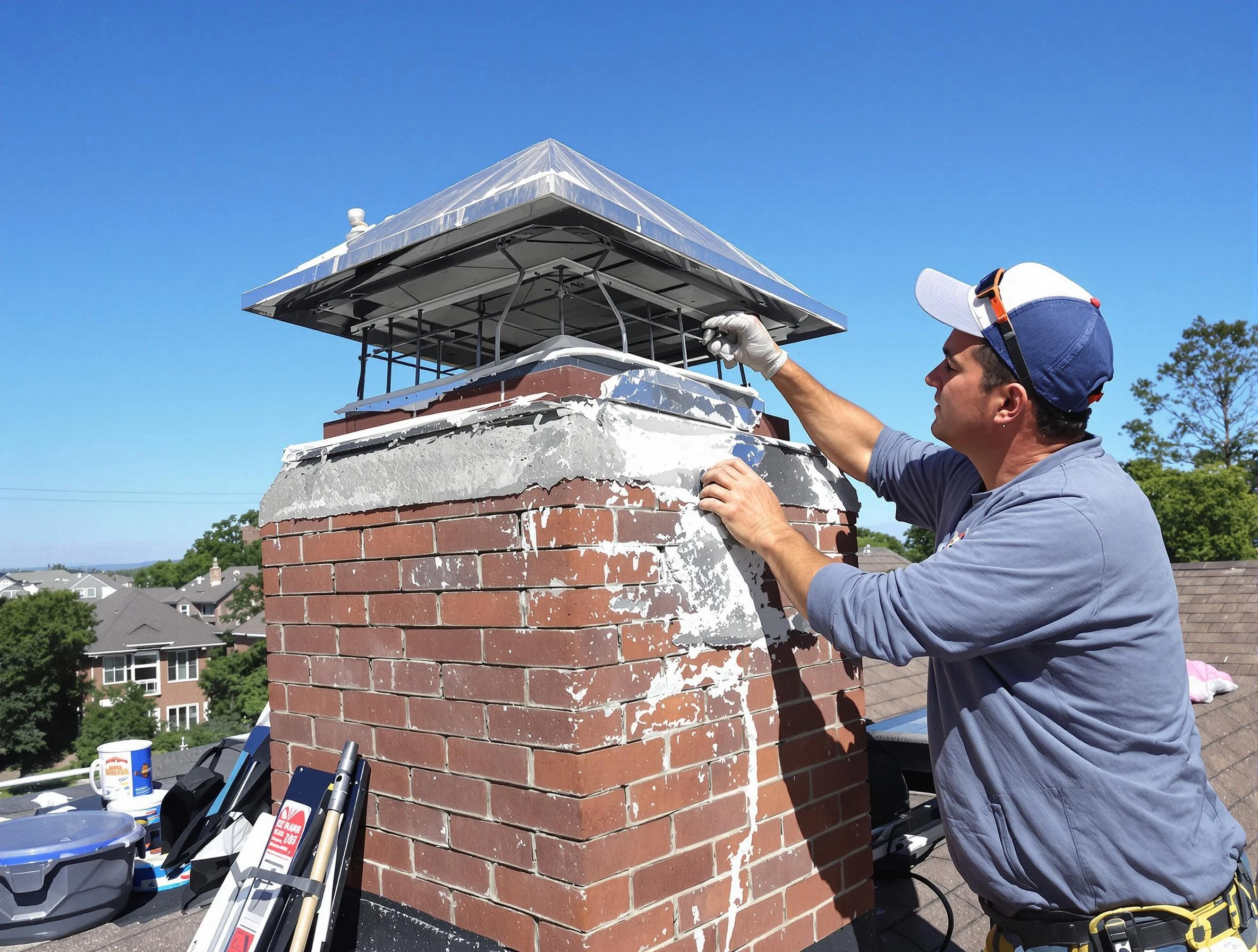 Chimney Crown Services service in Magna, UT