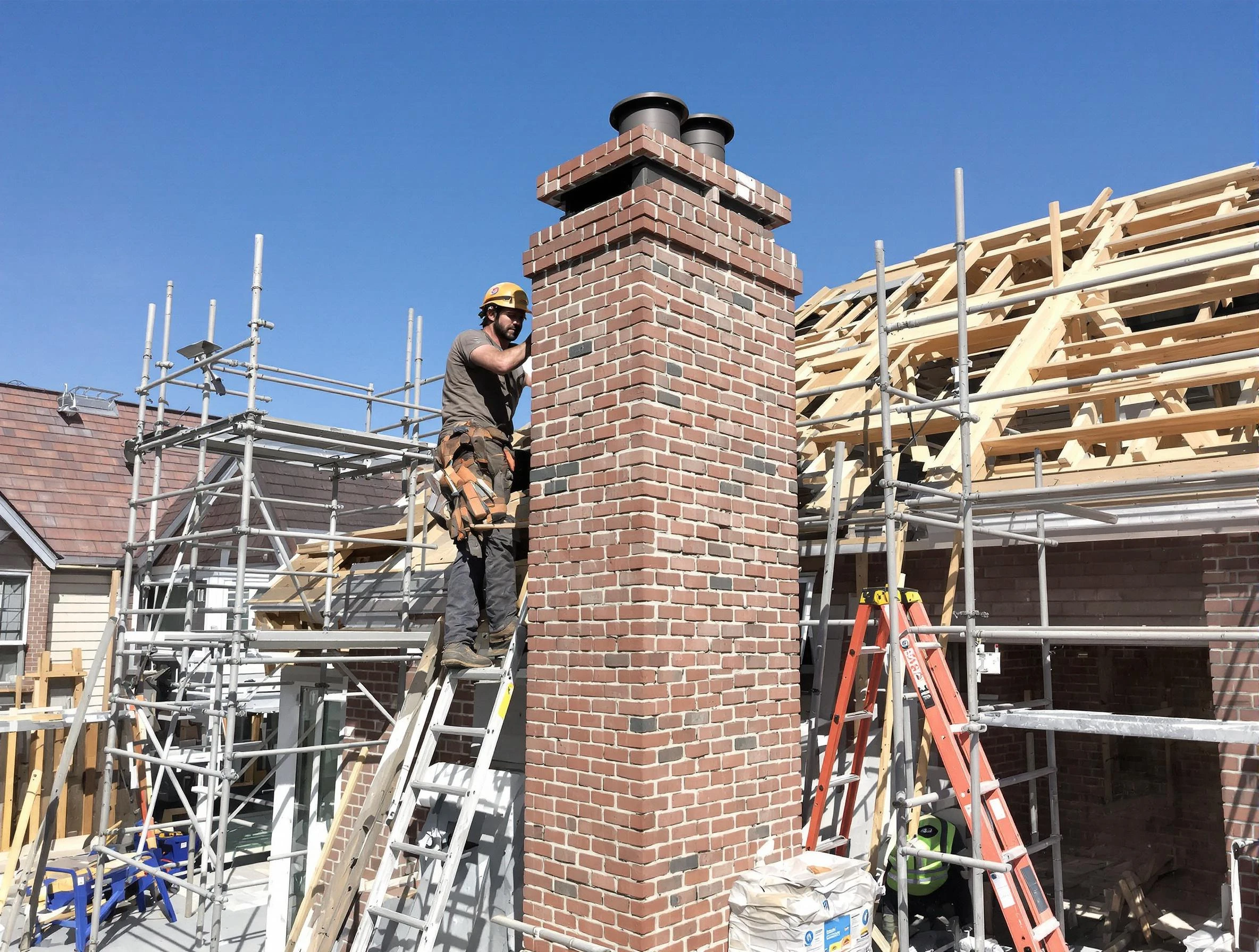 New chimney installation completed by Magna Chimney Sweep in Magna, UT